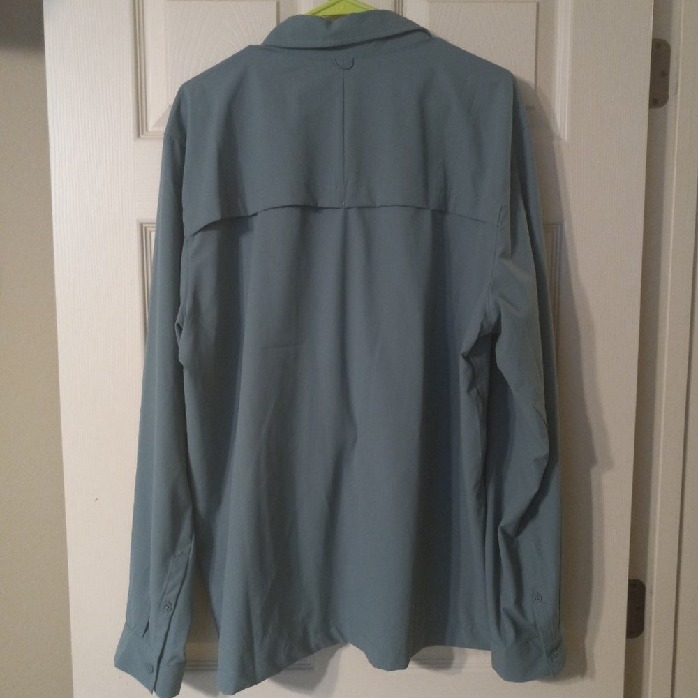 The North Face Goblin Blue First Trail Men's Casual Button up shirt Size… - Picture 2 of 5
